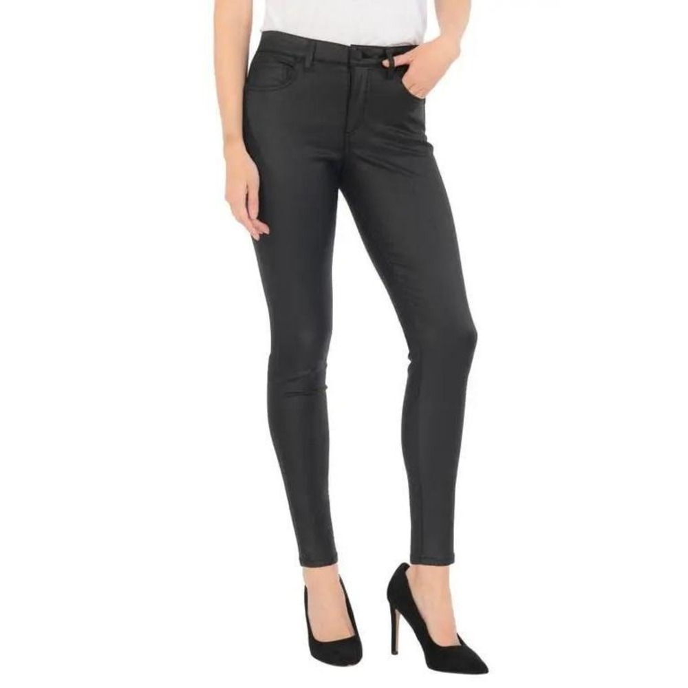 KUT from the Kloth Mia Toothpick Skinny Jeans Women's Size 4 Black Stretch